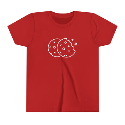 Chocolate Chip Cookies Print Youth T-Shirt