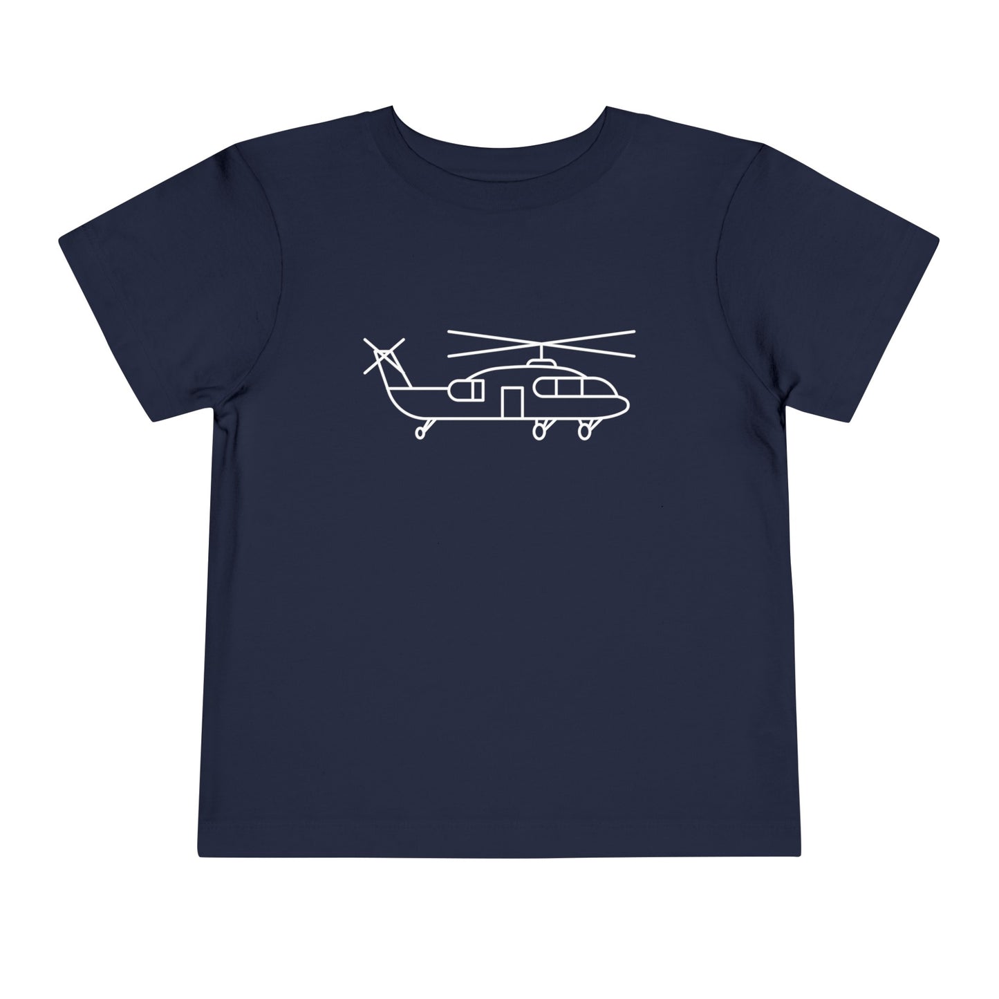 Flying Helicopter Print Kids T-Shirt