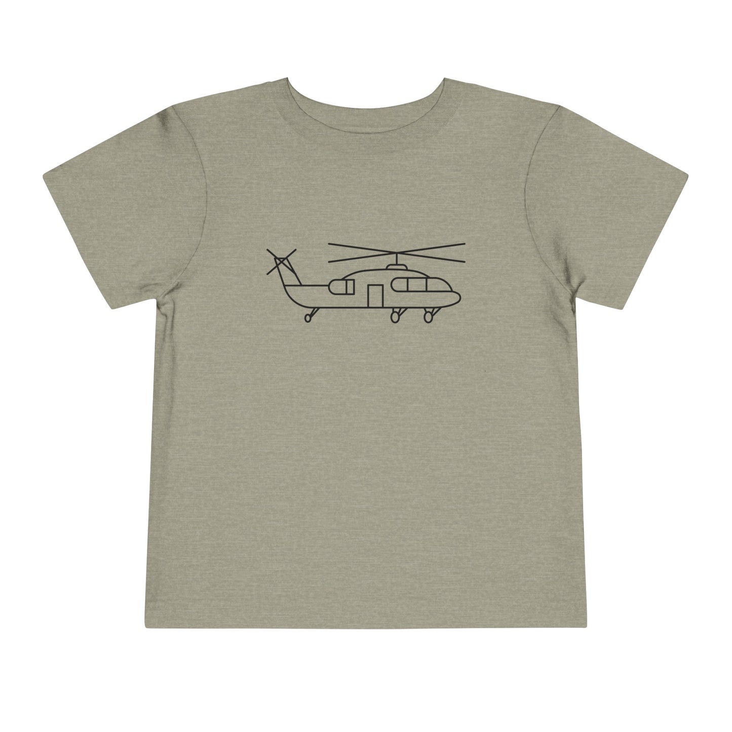 Flying Helicopter Print Kids T-Shirt