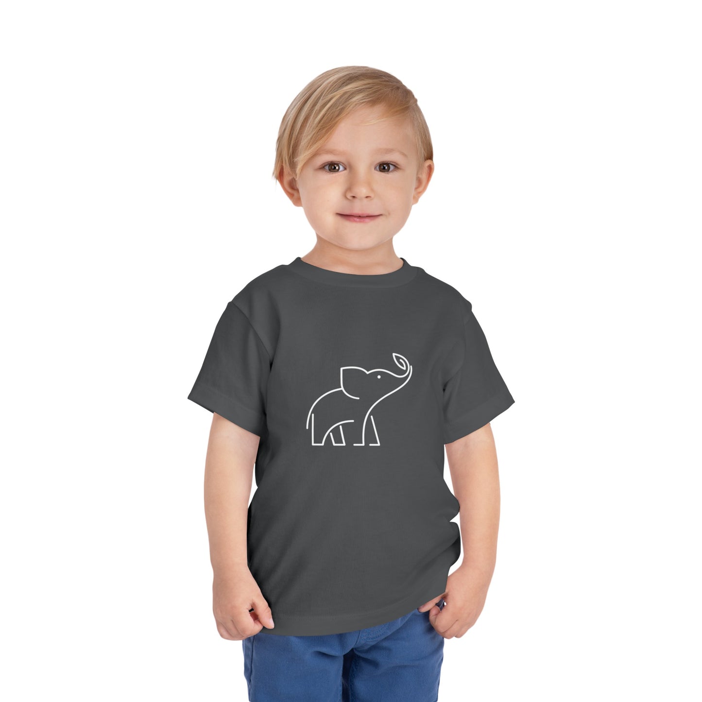 Elephant Print Toddlers T-Shirt