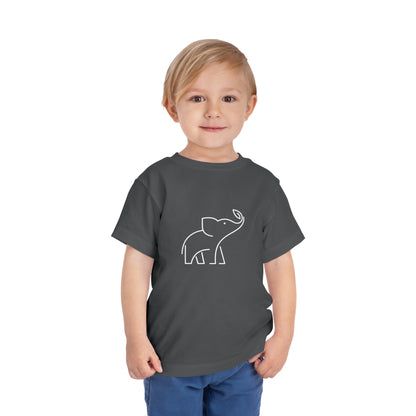 Elephant Print Toddlers T-Shirt