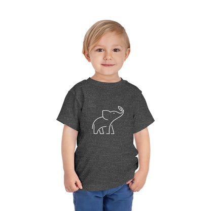 Elephant Print Toddlers T-Shirt