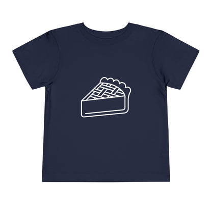 Slice of Pie Print Toddlers T-Shirt