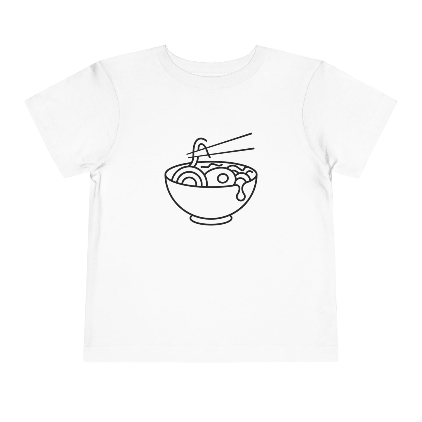 Ramen Noodles Print Toddlers T-Shirt