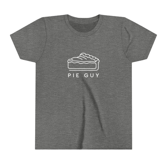 Pie Guy Print Youth T-Shirt