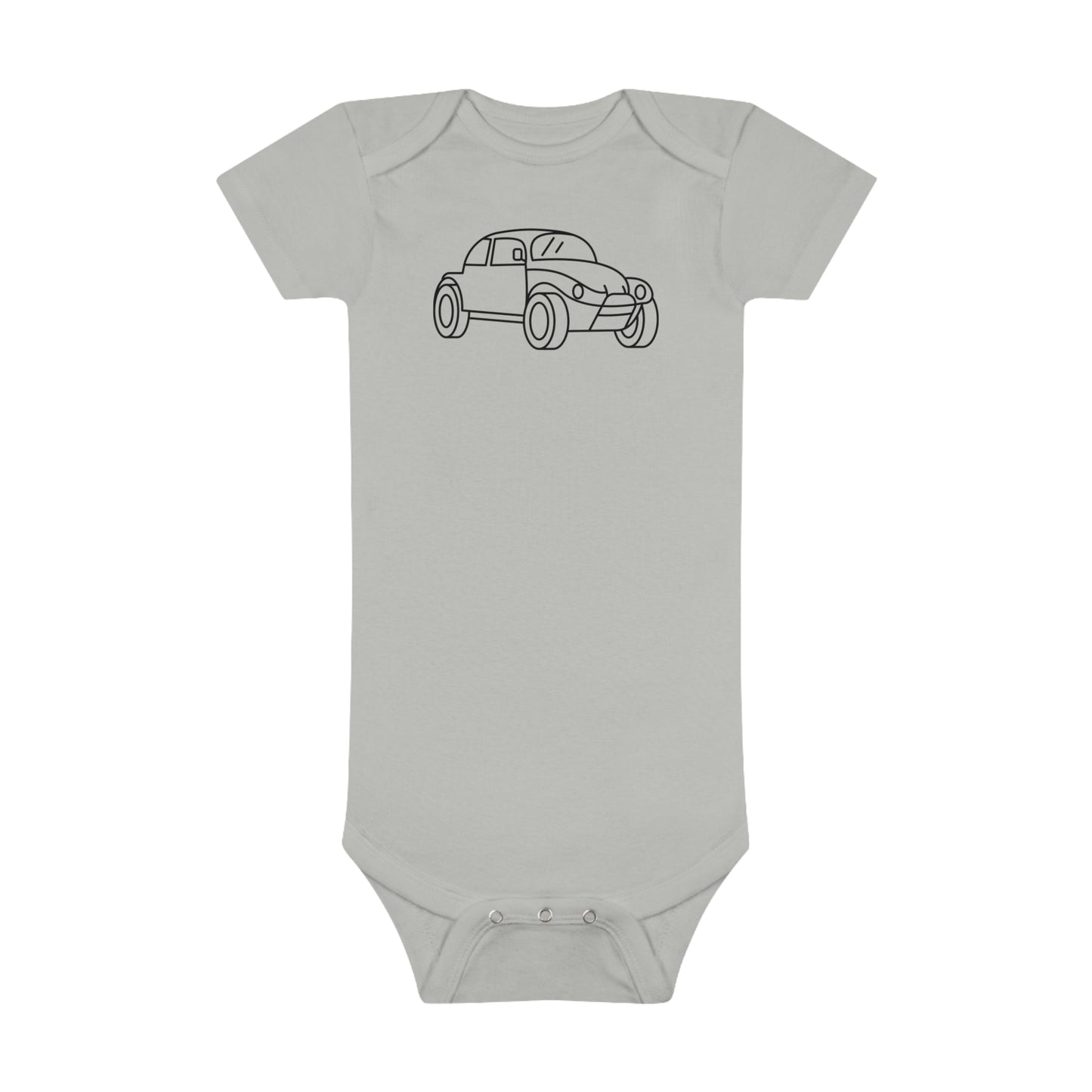 Baja Bug Print Baby Onesies