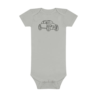 Baja Bug Print Baby Onesies