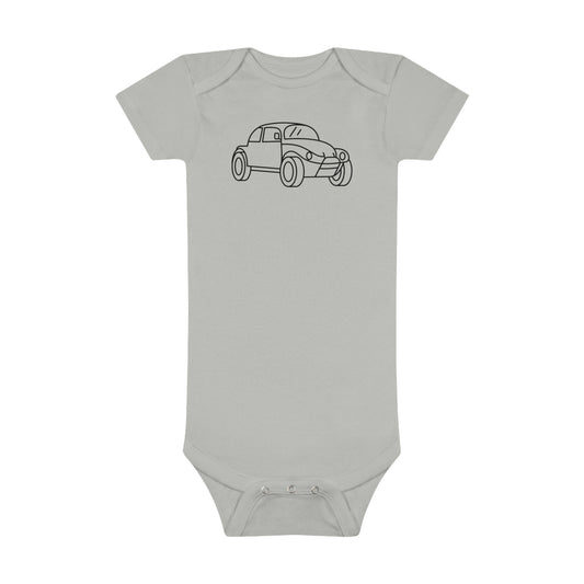 Baja Bug Print Baby Onesies