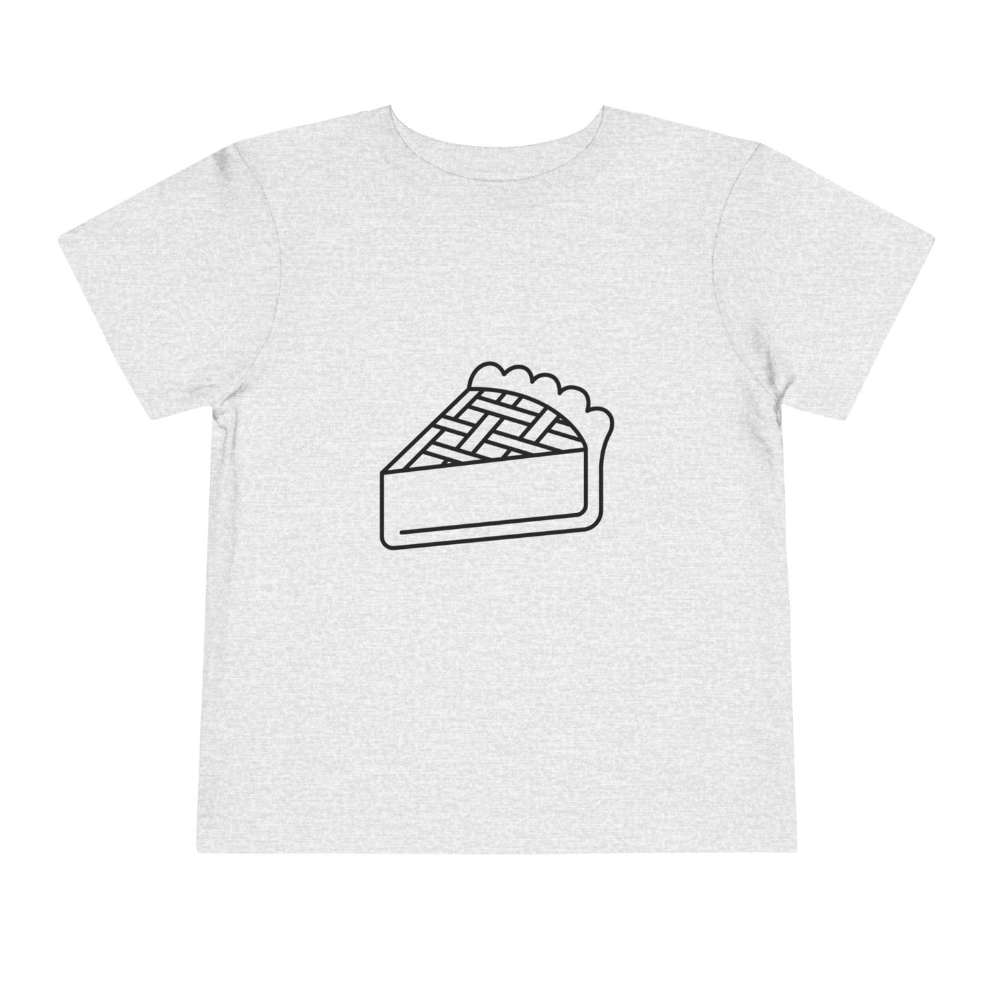 Slice of Pie Print Toddlers T-Shirt