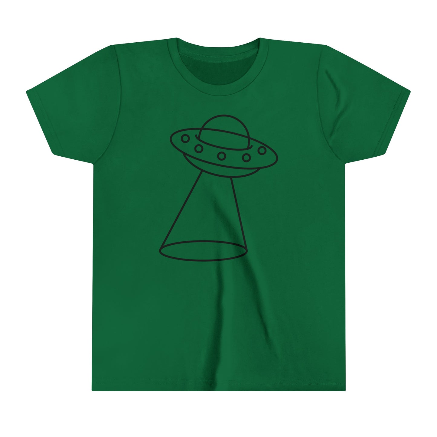 UFO with a Beam of Light Youth T-Shirt