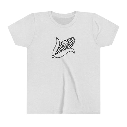 Buttery Corn Print Youth T-Shirt