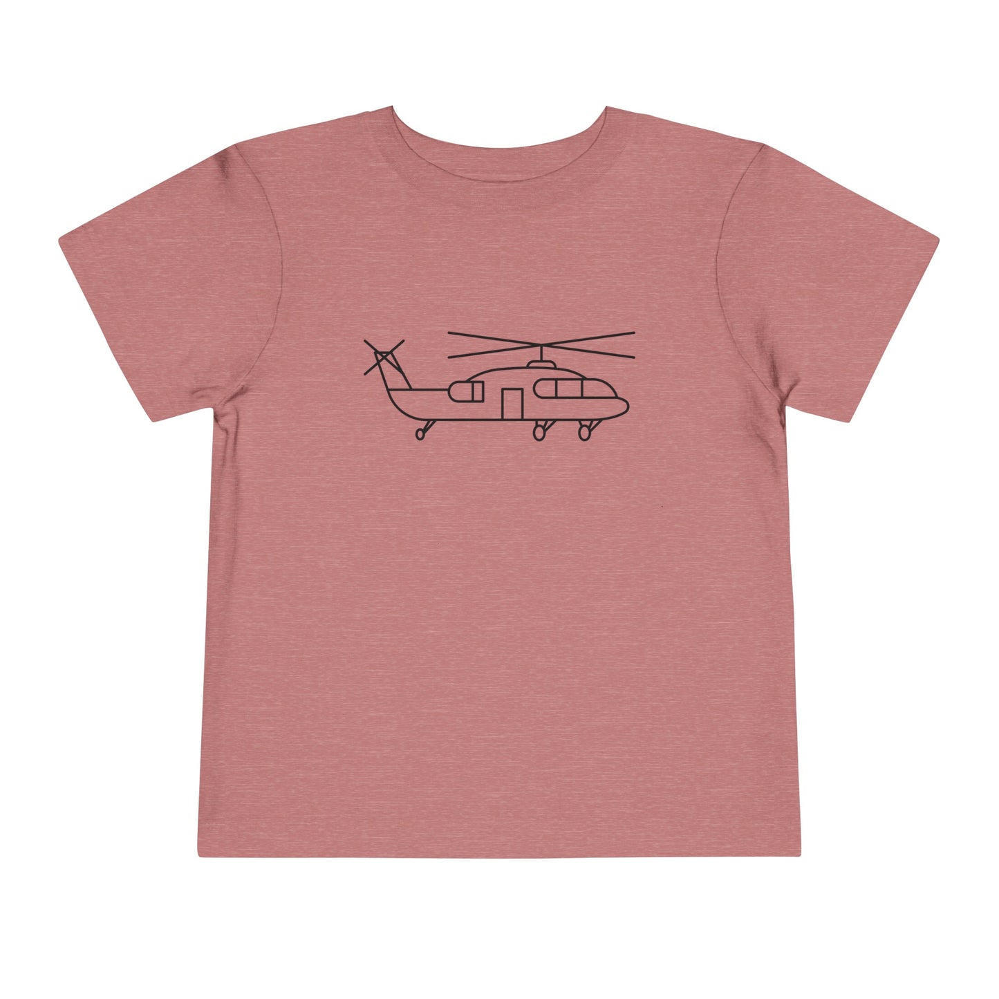 Flying Helicopter Print Kids T-Shirt