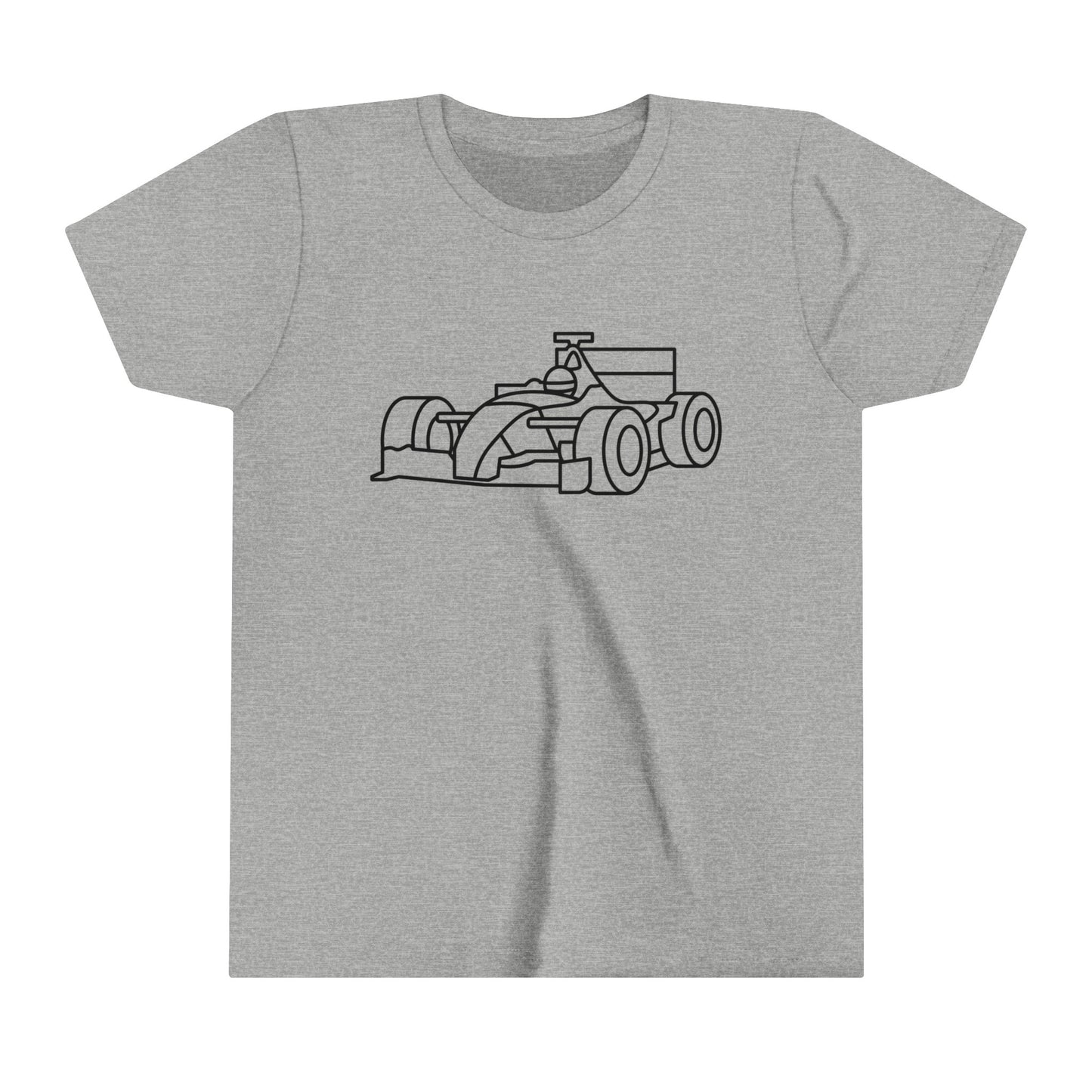 Zooming Race Car Youth T-Shirt