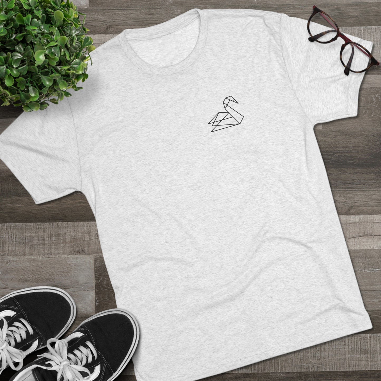 Origami Swan - Men's T Shirt