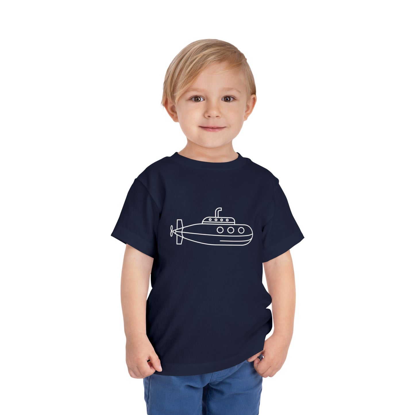 Happy Submarine Print Kids T-Shirt