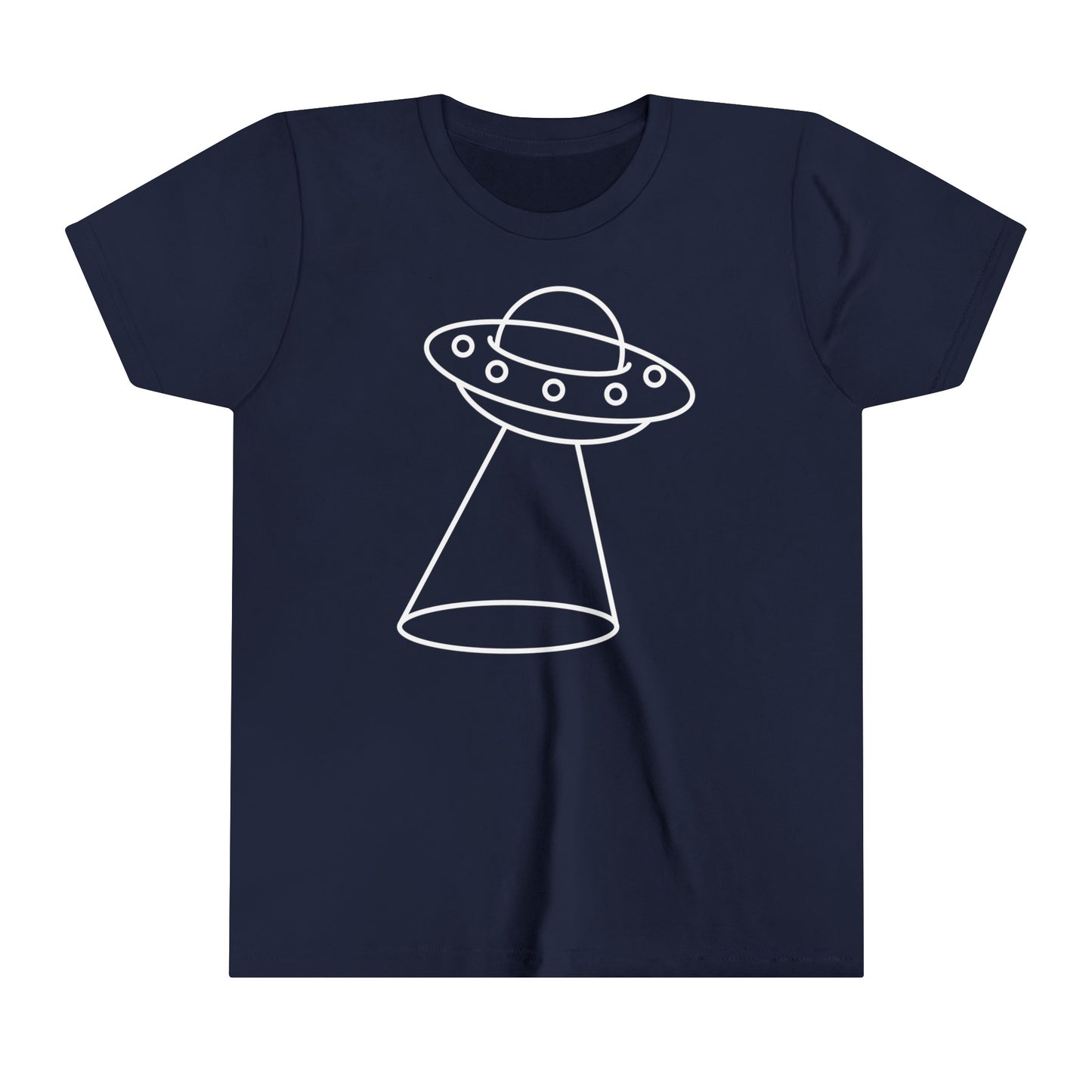 UFO with a Beam of Light Youth T-Shirt