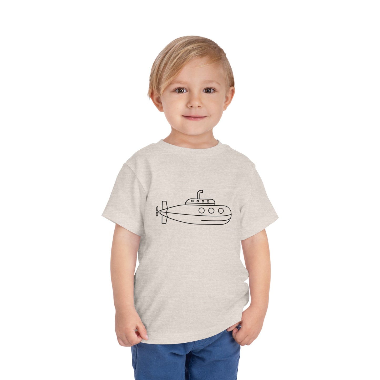 Happy Submarine Print Kids T-Shirt