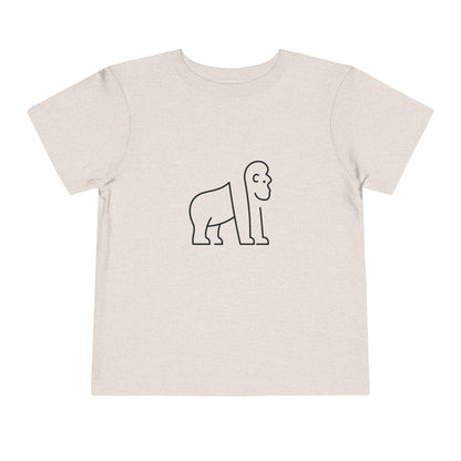 Gorilla Print Toddler T-Shirt