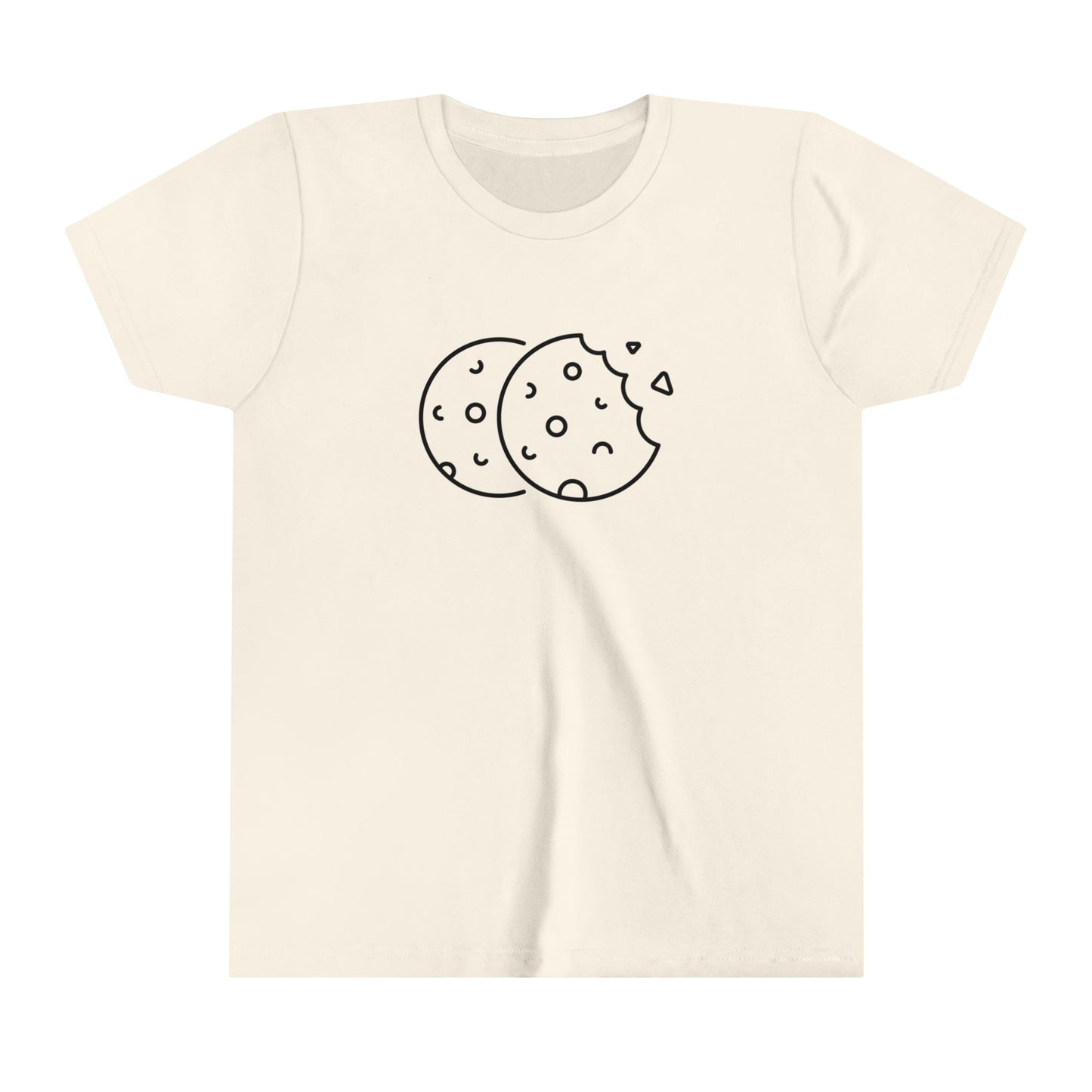 Chocolate Chip Cookies Print Youth T-Shirt