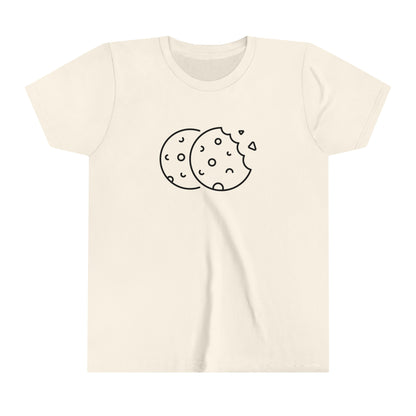 Chocolate Chip Cookies Print Youth T-Shirt