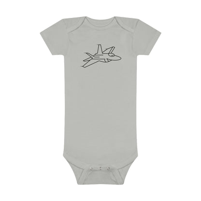 Fast Jet Print Baby Onesies