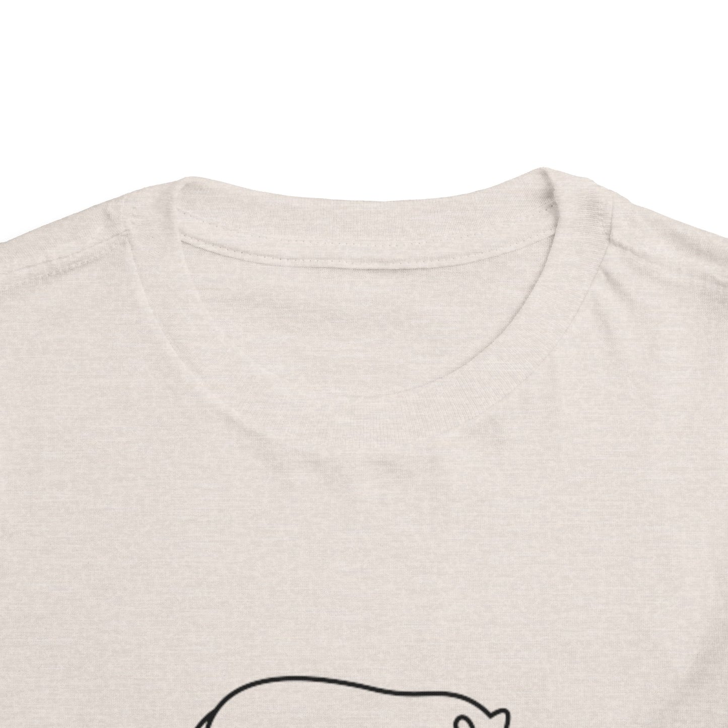 Hippo Print Toddlers T-Shirt