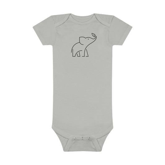 Elephant Print Baby Onesies