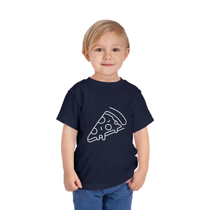 Cheesy Pizza Print Toddlers T-Shirt