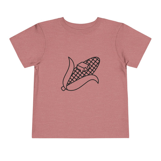 Buttery Corn Print Toddlers T-Shirt