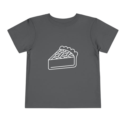 Slice of Pie Print Toddlers T-Shirt