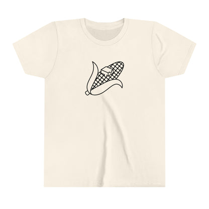 Buttery Corn Print Youth T-Shirt