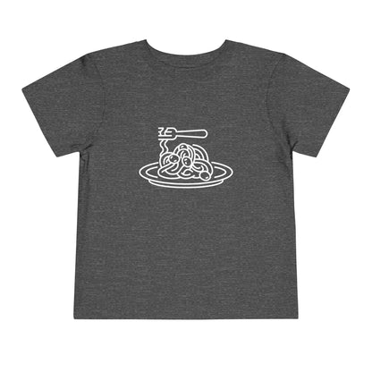 Spaghetti Dinner Print Toddlers T-Shirt