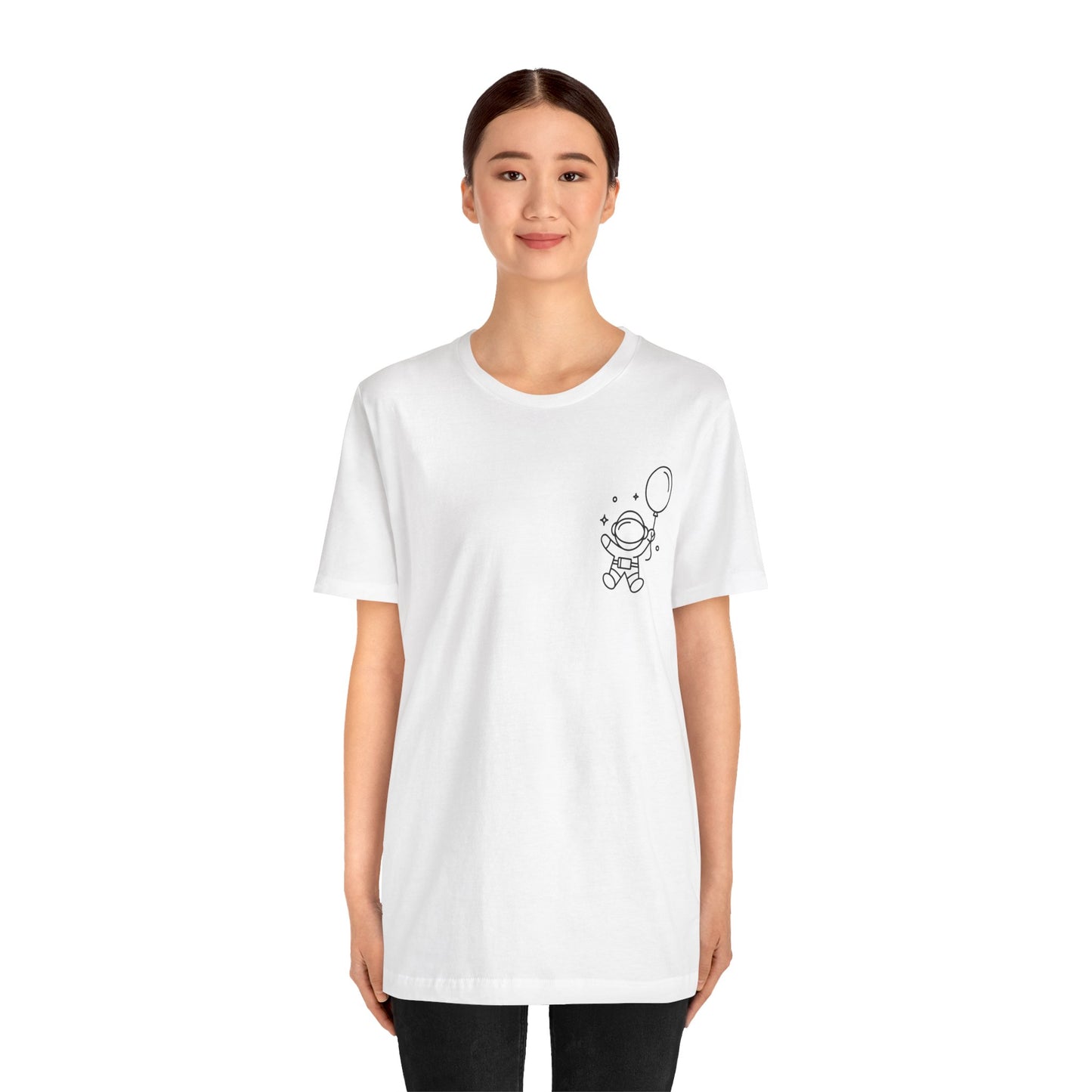 Astronaut Print Men & Women T-Shirt