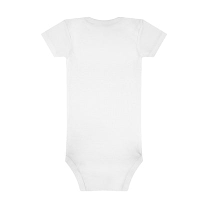 UFO with a Beam of Light Print Baby Onesies