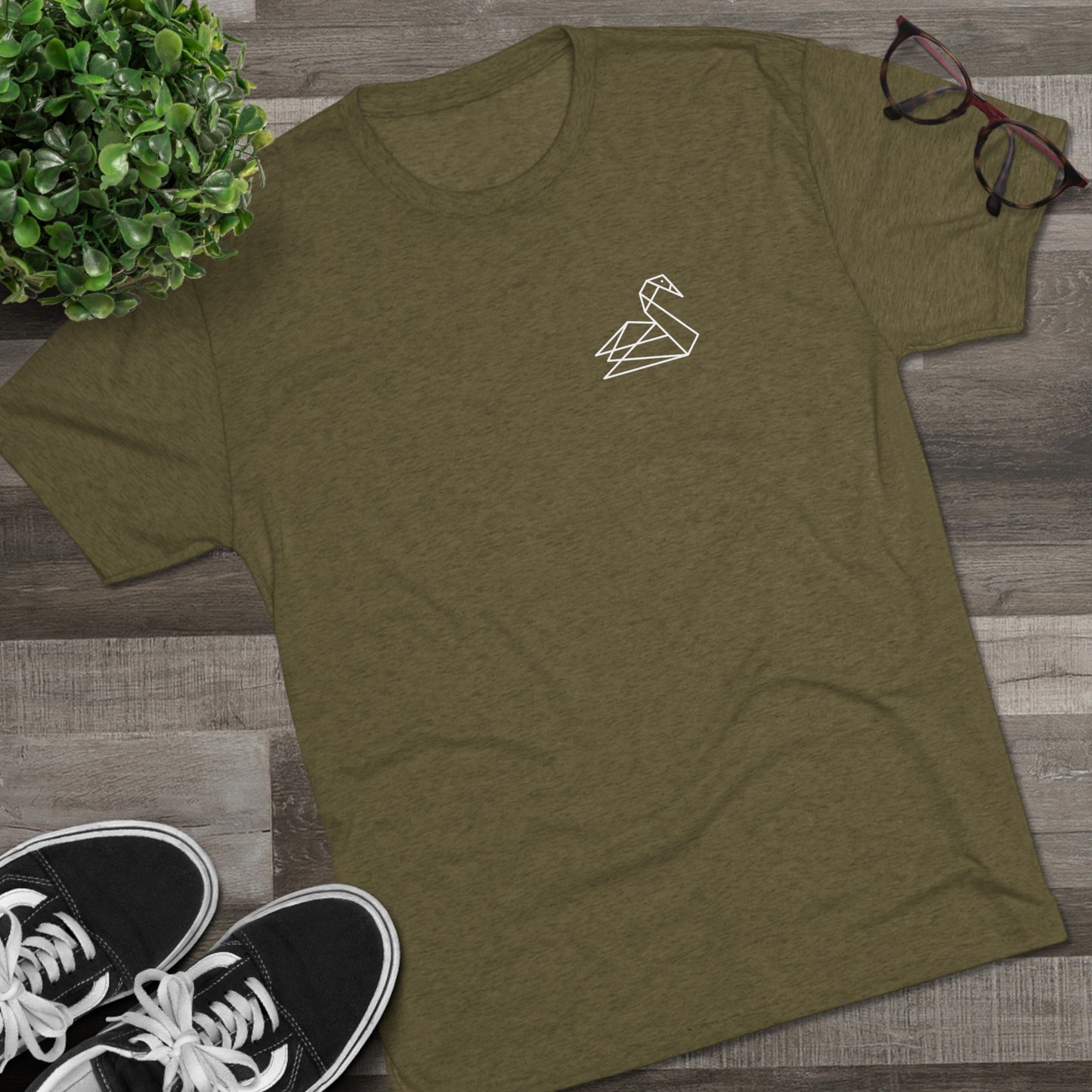 Origami Swan - Men's T Shirt