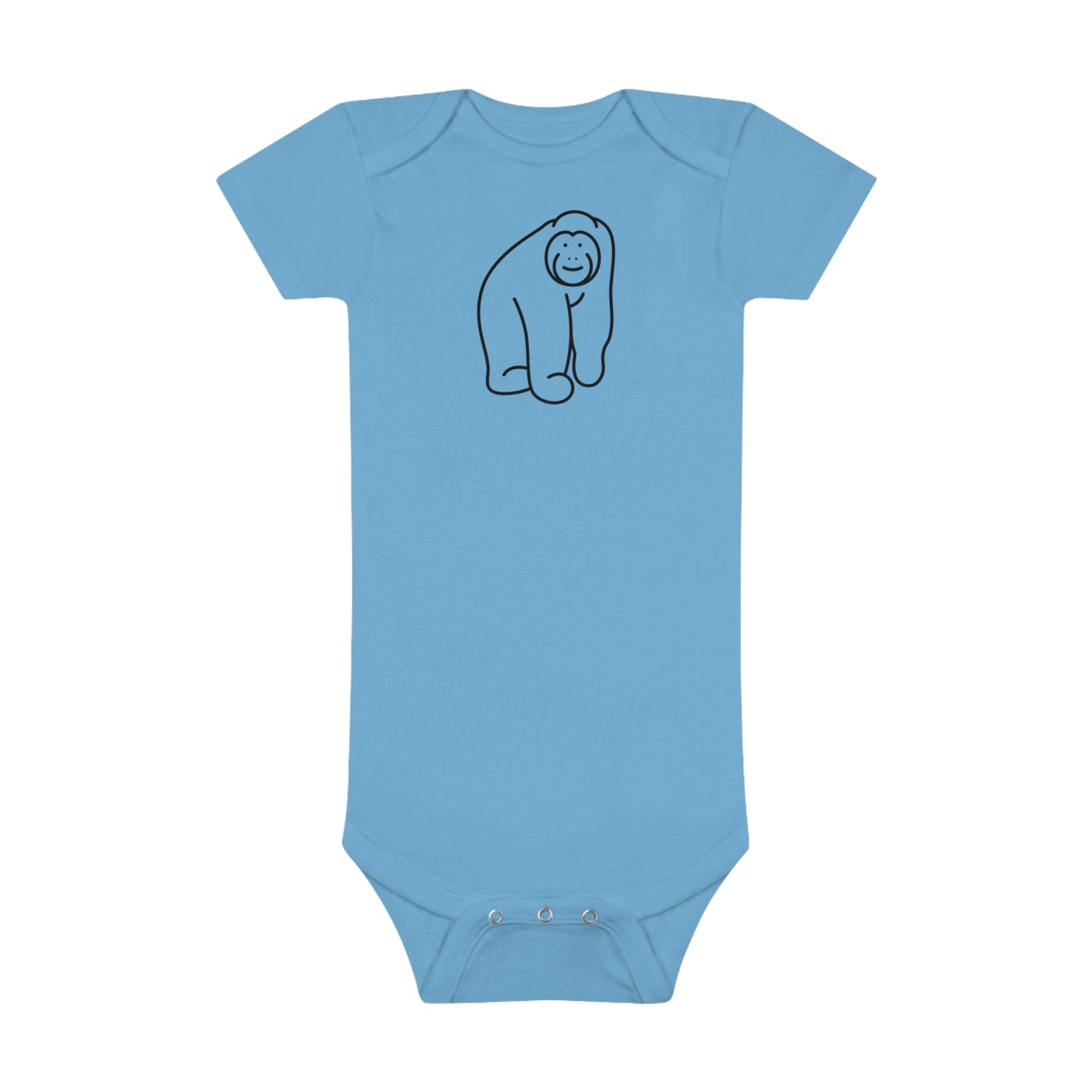 Orangutan Print Baby Onesies