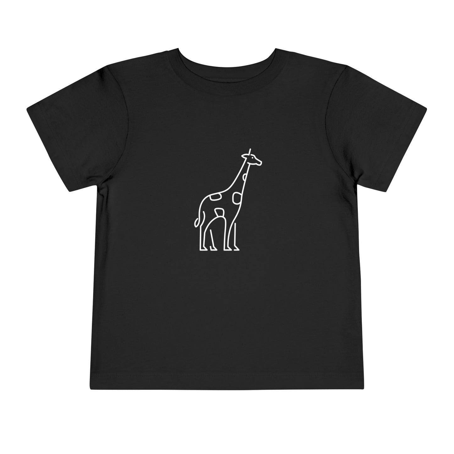 Giraffe Print Toddlers T-Shirt