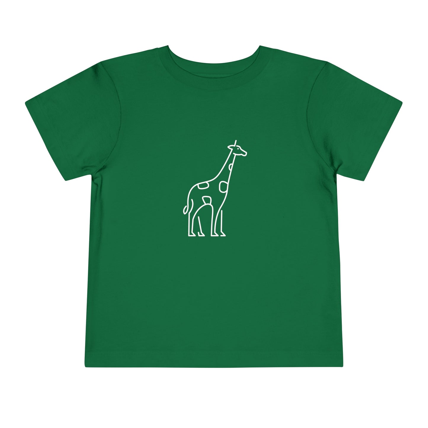 Giraffe Print Toddlers T-Shirt