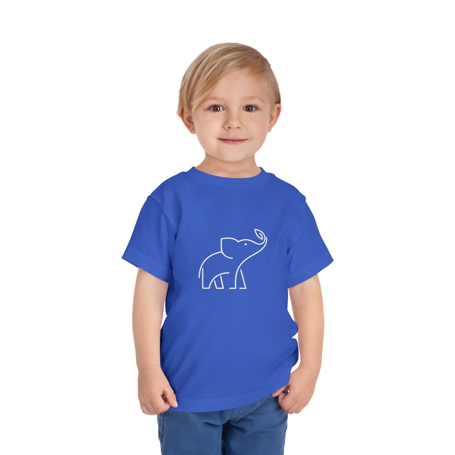 Elephant Print Toddlers T-Shirt