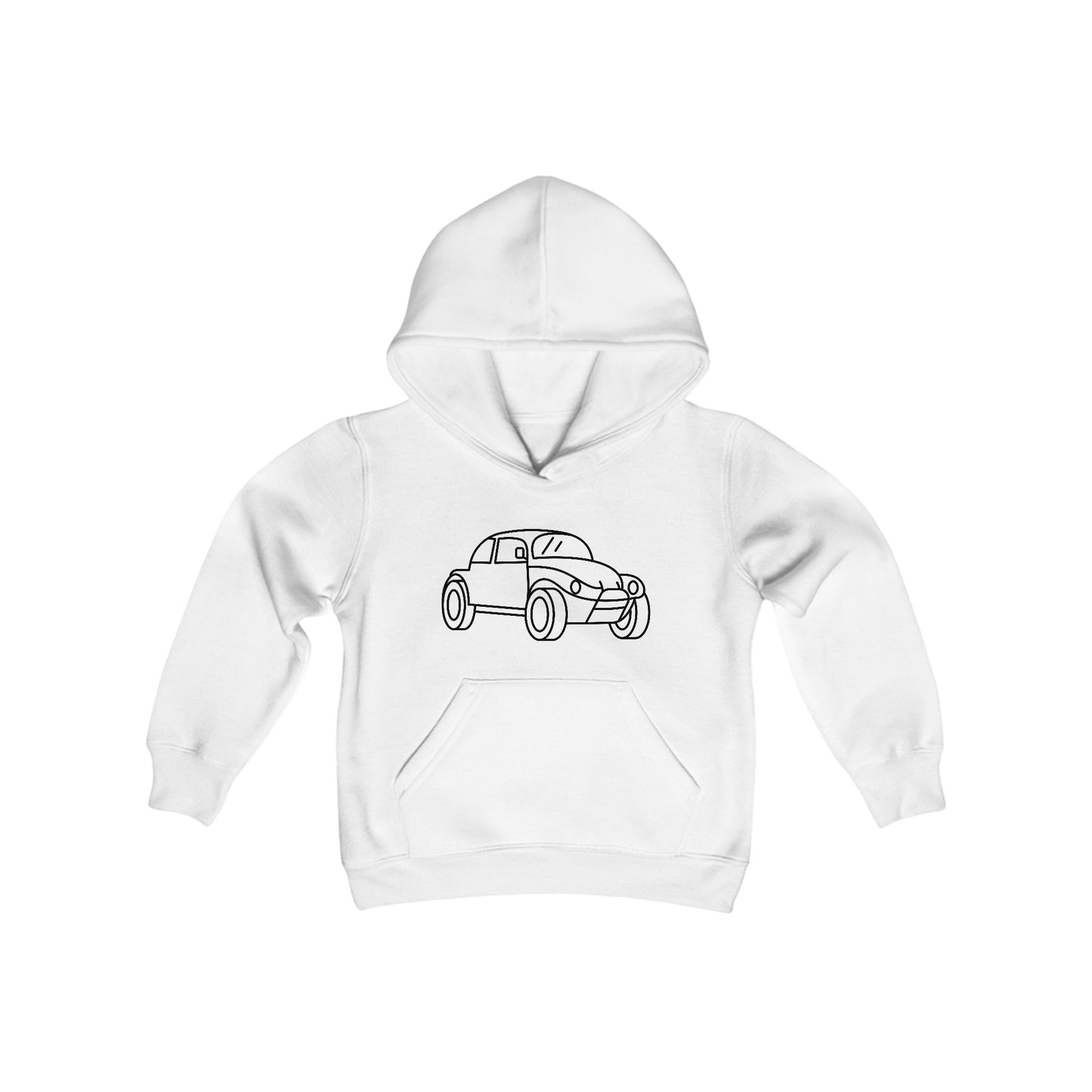 Baja Bug Print Kids Hoodie