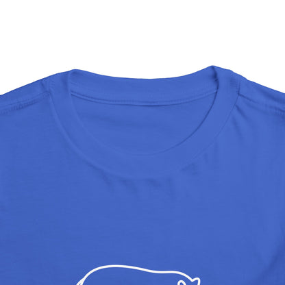 Hippo Print Toddlers T-Shirt