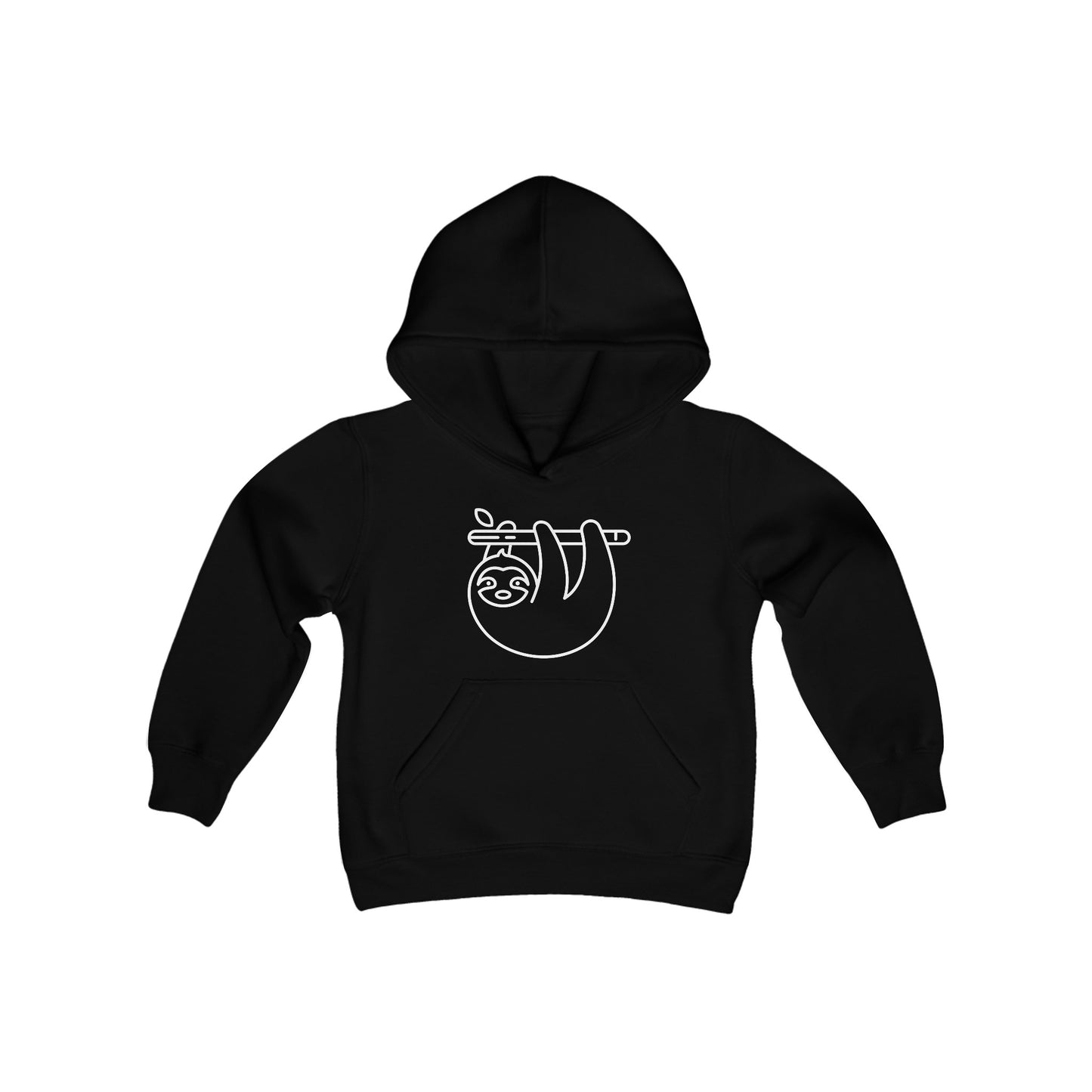 Sloth Print Kids Hoodie