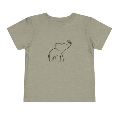 Elephant Print Toddlers T-Shirt