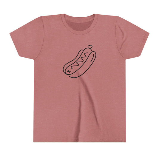 Tasty Hot Dog Youth T-Shirt