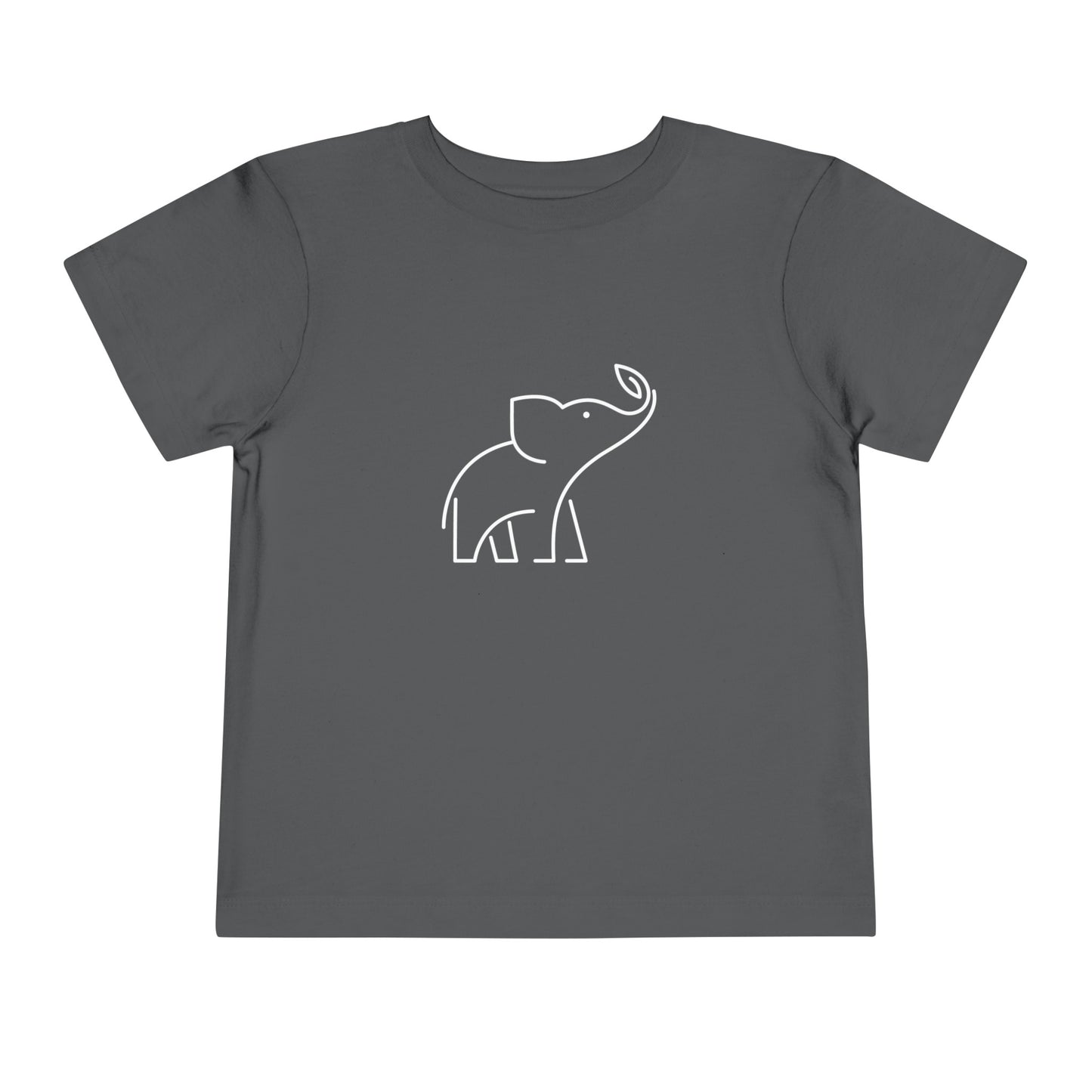 Elephant Print Toddlers T-Shirt