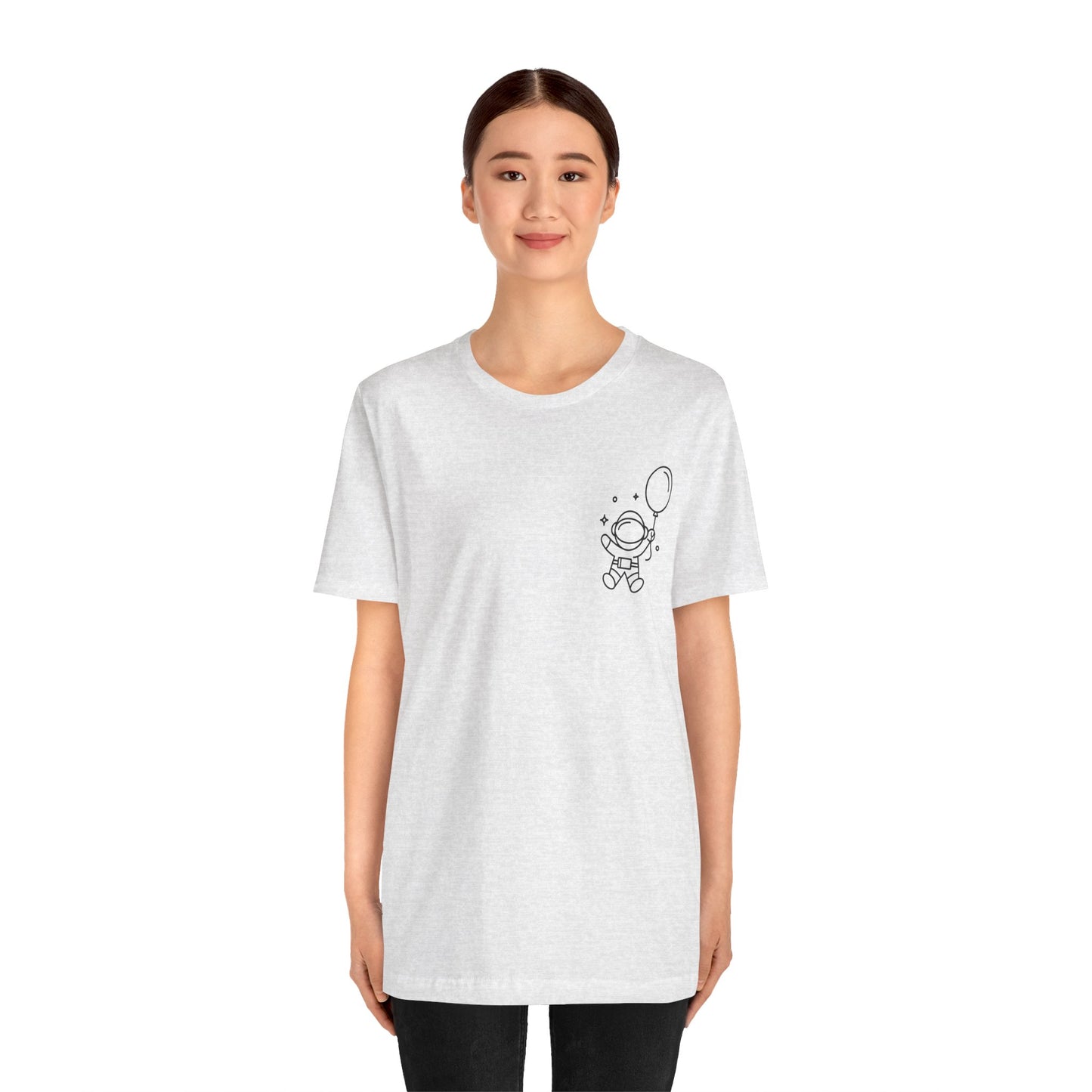 Astronaut Print Men & Women T-Shirt