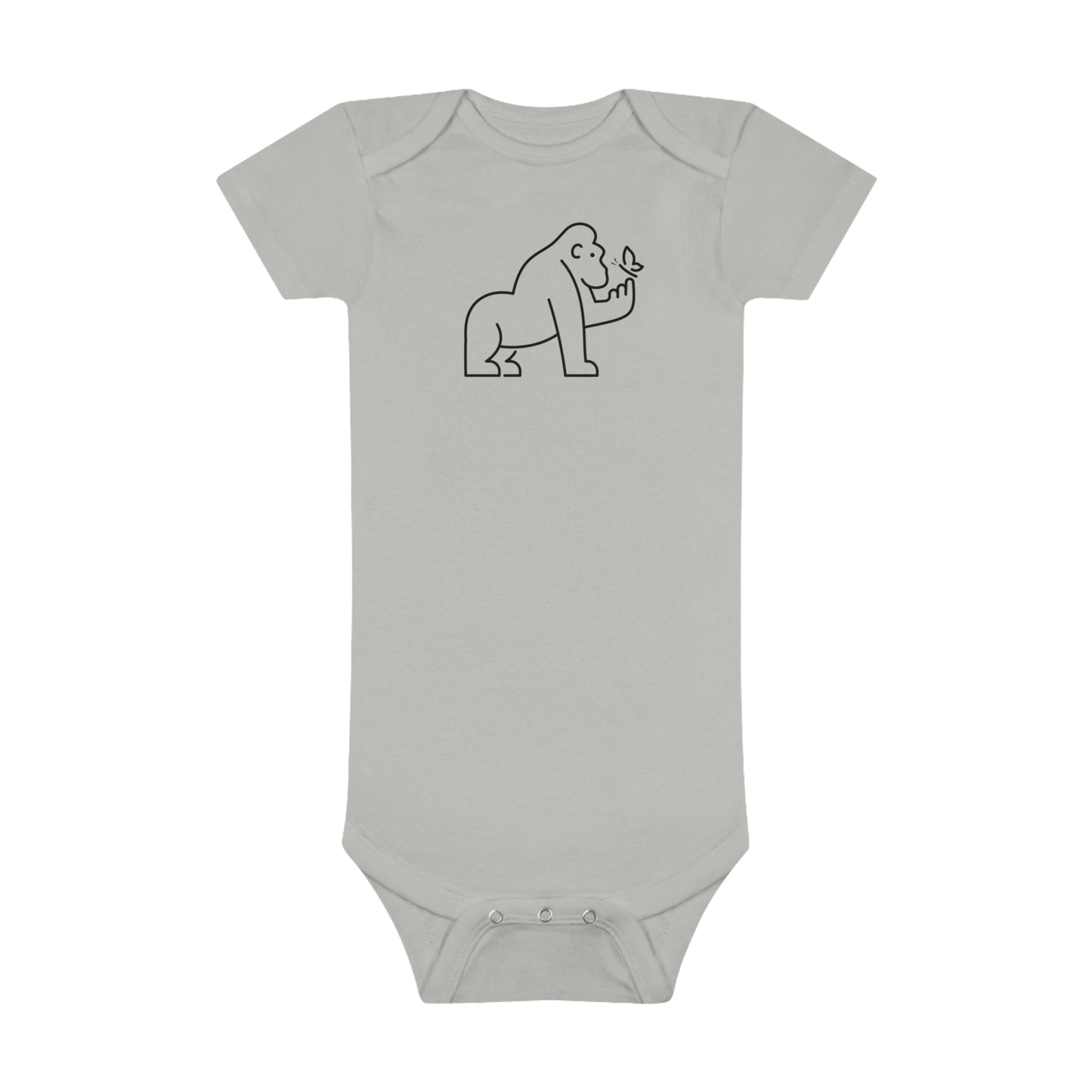 Gorilla Print Baby Onesies