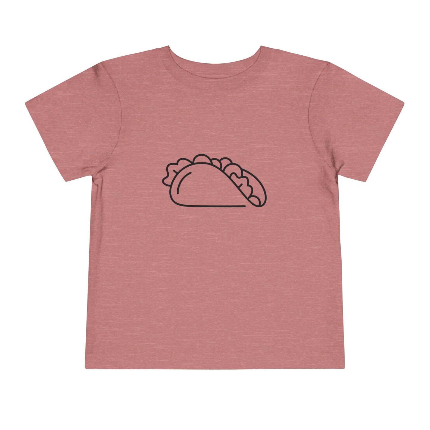 Crunchy Taco Print Toddlers T-Shirt